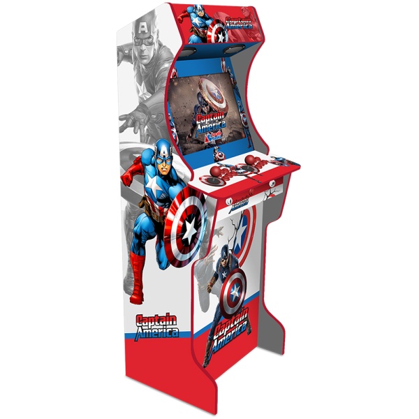 AG Elite 2 Player Arcade Machine - Captain America